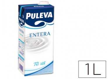 Leche puleva entera brik de 1 litro