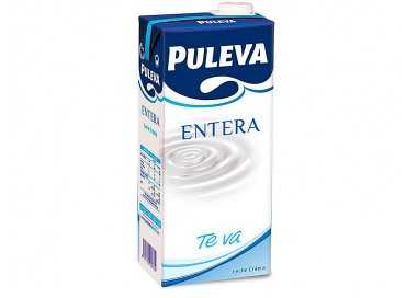 Leche puleva entera brik de 1 litro