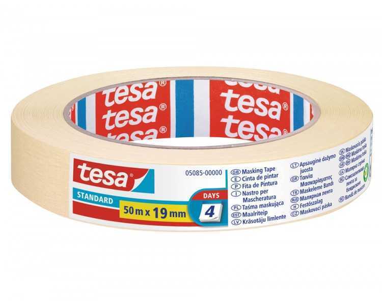 Cinta adhesiva tesa para pintor 50 mt x 19 mm