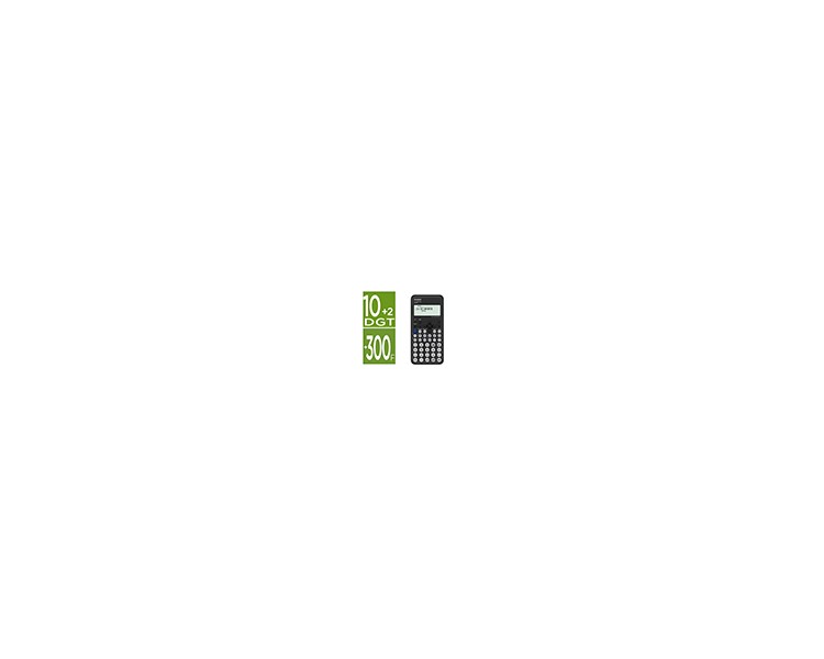 Calculadora casio fx-82sp cw iberia classwiz cientifica + 300 funciones 9 memorias con tapa