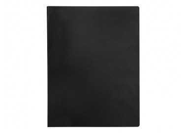 Carpeta liderpapel escaparate 20 fundas pvc folio negro Carpeta liderpapel escaparate 20 fundas pvc folio negro