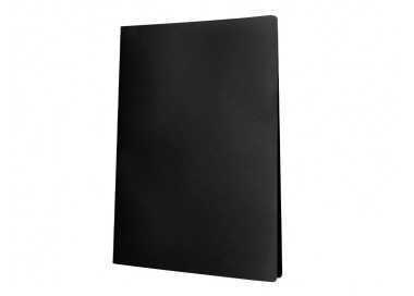Carpeta liderpapel escaparate 20 fundas pvc folio negro Carpeta liderpapel escaparate 20 fundas pvc folio negro