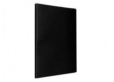 Carpeta liderpapel escaparate 20 fundas pvc folio negro Carpeta liderpapel escaparate 20 fundas pvc folio negro