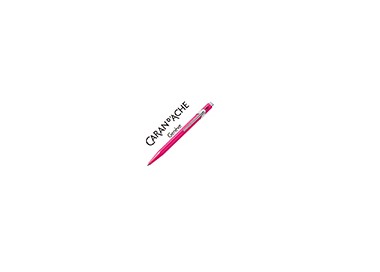 Boligrafo caran d'ache 849 fluo rosa punta media
