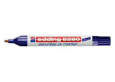 Rotulador edding marcador de seguridad visible bajo la luz ultravioleta punta redonda 1,5 mm Rotulador edding marcador de seguridad visible bajo la luz ultravioleta punta redonda 1,5 mm