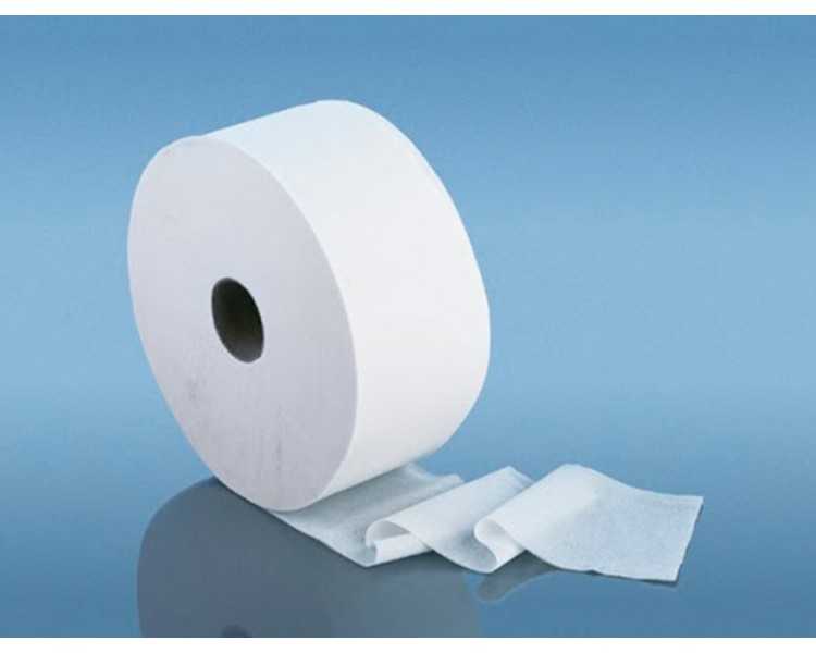 Papel higienico industrial gofrado buga reciclado 2 capas 130 m