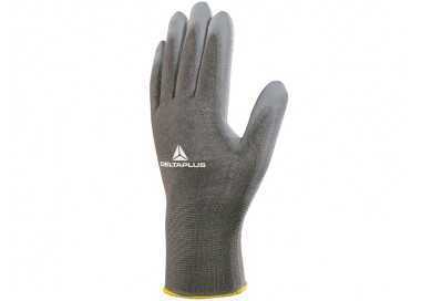 Guantes deltaplus poliester antideslizante lavable especial para manipulacion y manutencion gris talla 10