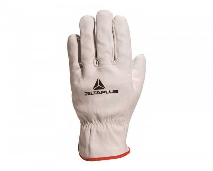 Guantes deltaplus piel vacuno especial para todo tipo de trabajos el mas vendido del mercado talle 9