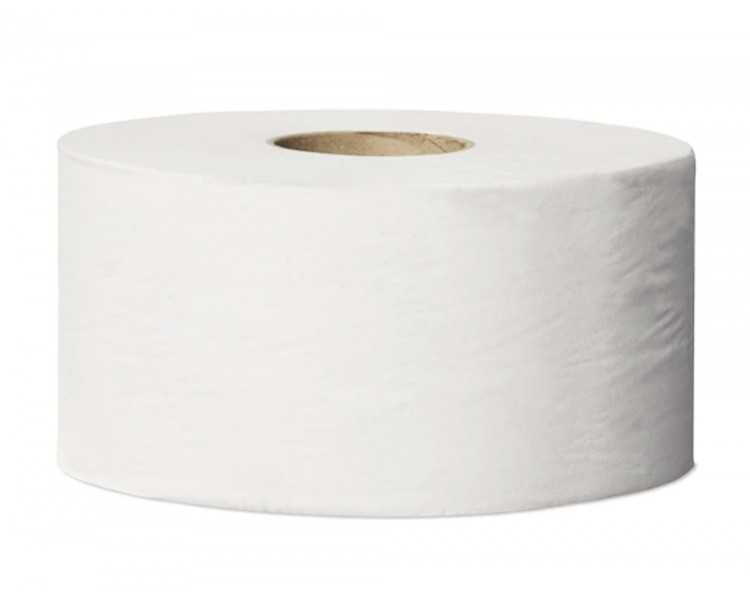 Papel higienico tork minijumbo 1 capa 290 mt para dispensador t2