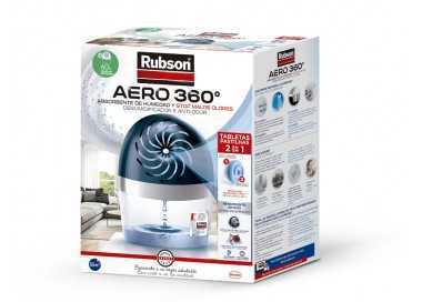 Deshumidificador rubson aero 360º + pastilla recambio gratis 189x118x241 mm