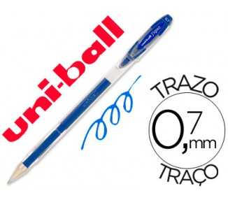 Boligrafo uni-ball roller um-120 signo 0,7 mm tinta gel color azul
