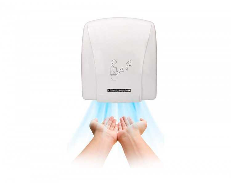 Secador de manos q-connect automatico 240x205x256 mm