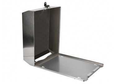 Dispensador q-connect de toallitas de papel acero inoxidable 283x100x365 mm Dispensador q-connect de toallitas de papel acero inoxidable 283x100x365 mm