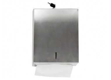 Dispensador q-connect de toallitas de papel acero inoxidable 283x100x365 mm Dispensador q-connect de toallitas de papel acero inoxidable 283x100x365 mm
