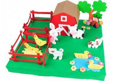 Goma eva liderpapel 50x70cm 60g/m2 espesor 2mm textura toalla lila