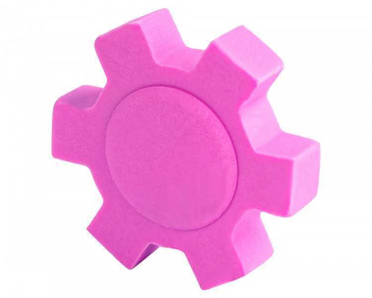 Goma liderpapel mecano con forma de rueda colores surtidos
