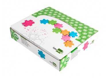 Goma liderpapel mecano con forma de rueda colores surtidos Goma liderpapel mecano con forma de rueda colores surtidos