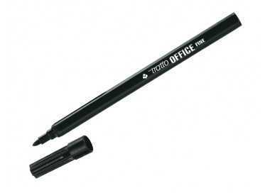 Rotulador tratto office fine punta de fibra trazo 0,7 mm negro Rotulador tratto office fine punta de fibra trazo 0,7 mm negro