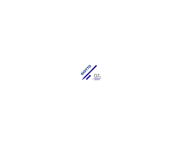 Rotulador tratto office fine punta de fibra trazo 0,7 mm azul