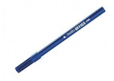 Rotulador tratto office fine punta de fibra trazo 0,7 mm azul