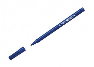 Rotulador tratto office fine punta de fibra trazo 0,7 mm azul