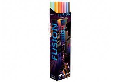 Papel kraft fusion 1x3 mt expositor 24 rollos colores surtidos Papel kraft fusion 1x3 mt expositor 24 rollos colores surtidos