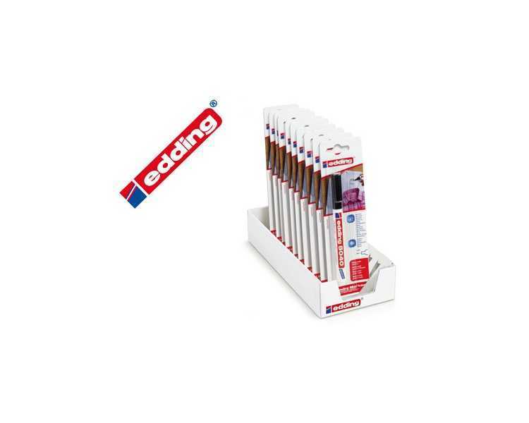 Rotulador edding 8040/1 para tejido color negro