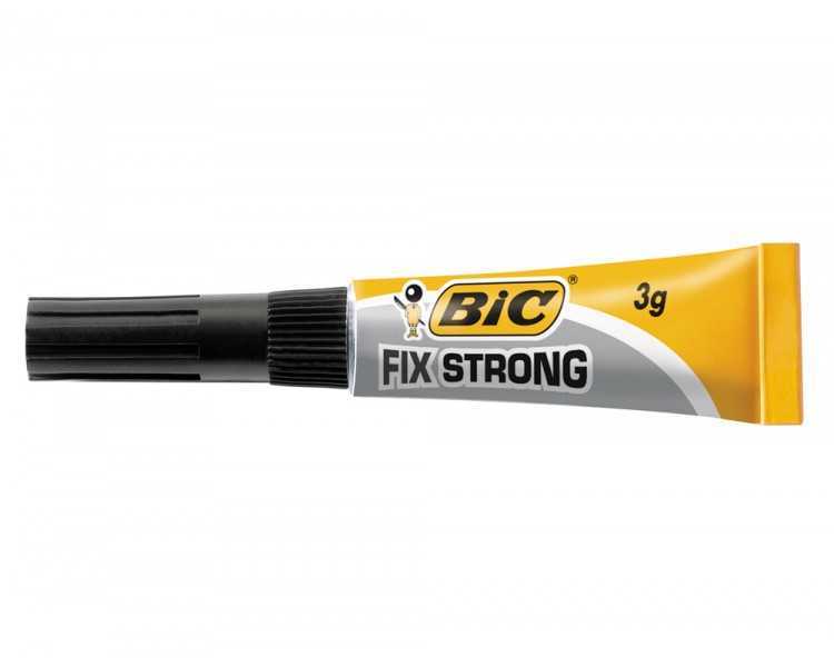 Pegamento bic fix strong 3 gr adhesivo extra fuerte