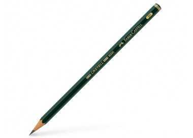 Lapices de grafito faber 9000 3h unidad