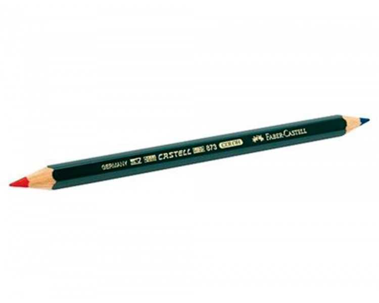 Lapices bicolor faber castell goldfaber rojo/azul unidad