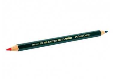 Lapices bicolor faber castell goldfaber rojo/azul unidad