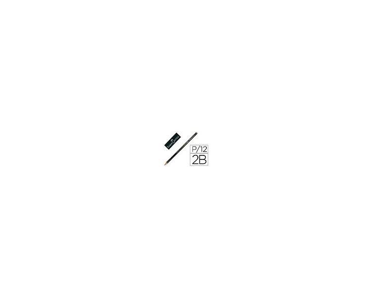 Lapices de grafito faber 9000 2b unidad