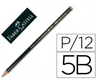 Lapices de grafito faber 9000 5b unidad