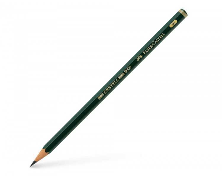 Lapices de grafito faber 9000 5b unidad