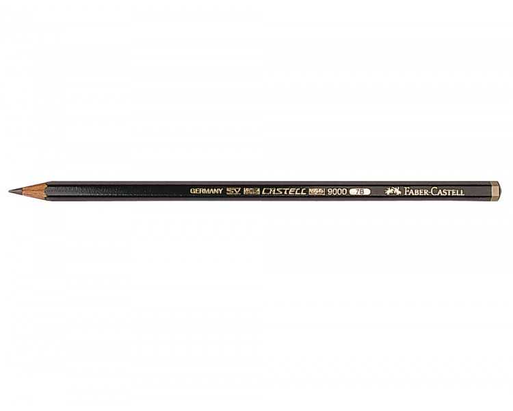 Lapices de grafito faber 9000 7b unidad