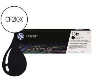 Toner hp 131x laserjet pro 200/ m251 cf210x negro 2400 pag