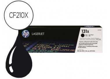 Toner hp 131x laserjet pro 200/ m251 cf210x negro 2400 pag