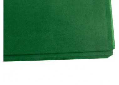 Papel seda liderpapel verde oscuro 52x76cm 18 gr/m2 paquete de 25 hojas