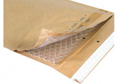 Sobre burbujas crema q-connect k/7 350 x 470 mm caja de 50
