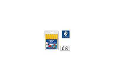 Rotulador staedtler color jumbo trazo 3 mm unicolor amarillo Rotulador staedtler color jumbo trazo 3 mm unicolor amarillo