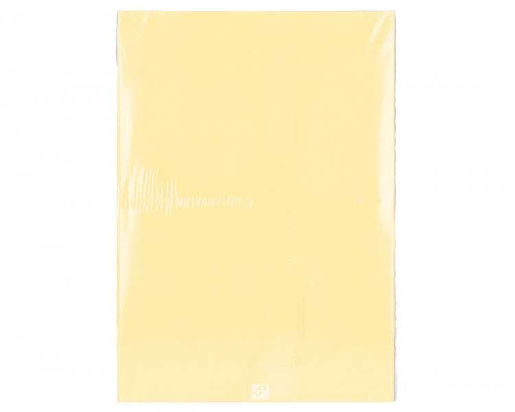 Papel color q-connect din a3 80gr champagne paquete de 500 hojas