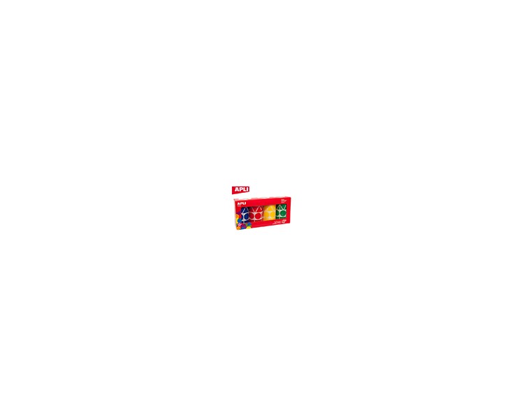 Gomets apli figuras surtidas t amaño xl pack de 4 rollos colores surtidos 5428 unidades