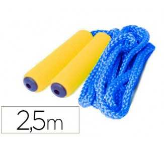 Cuerda individual amaya en polipropileno trenzado en 16 usos con mango foam 2.5 m