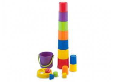 Juego miniland giantte 10 vasitos