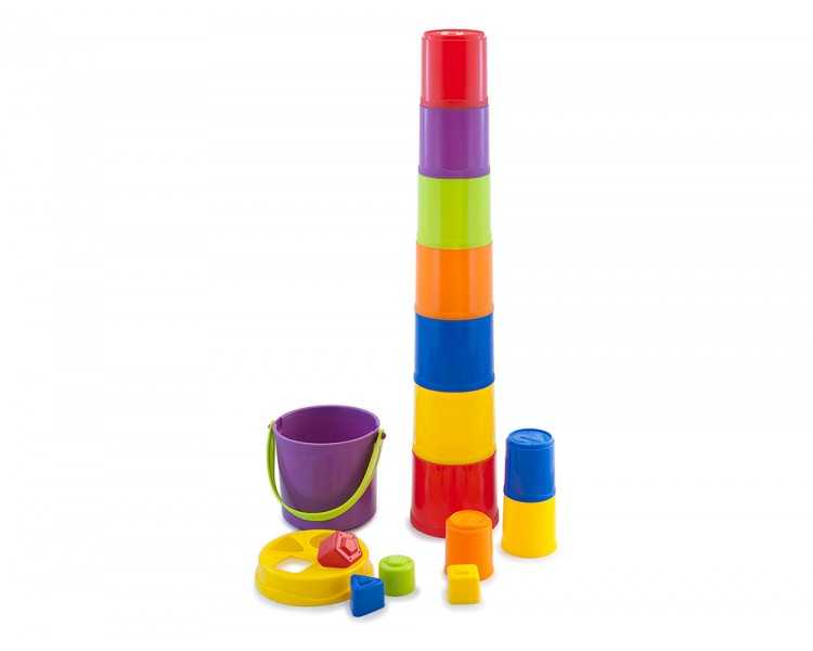 Juego miniland giantte 10 vasitos