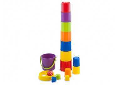 Juego miniland giantte 10 vasitos