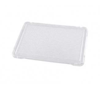 Juego miniland placa para pinchos transparente 31x21 cm set de 6 unidades