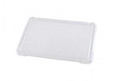 Juego miniland placa para pinchos transparente 31x21 cm set de 6 unidades