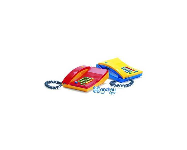 Juego dantoy telefono con teclas y sonido 18x19x8 cm