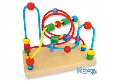 Juego andreutoys laberinto manipulacion para psicomotrocidad fina 23x19x13 cm Juego andreutoys laberinto manipulacion para psicomotrocidad fina 23x19x13 cm
